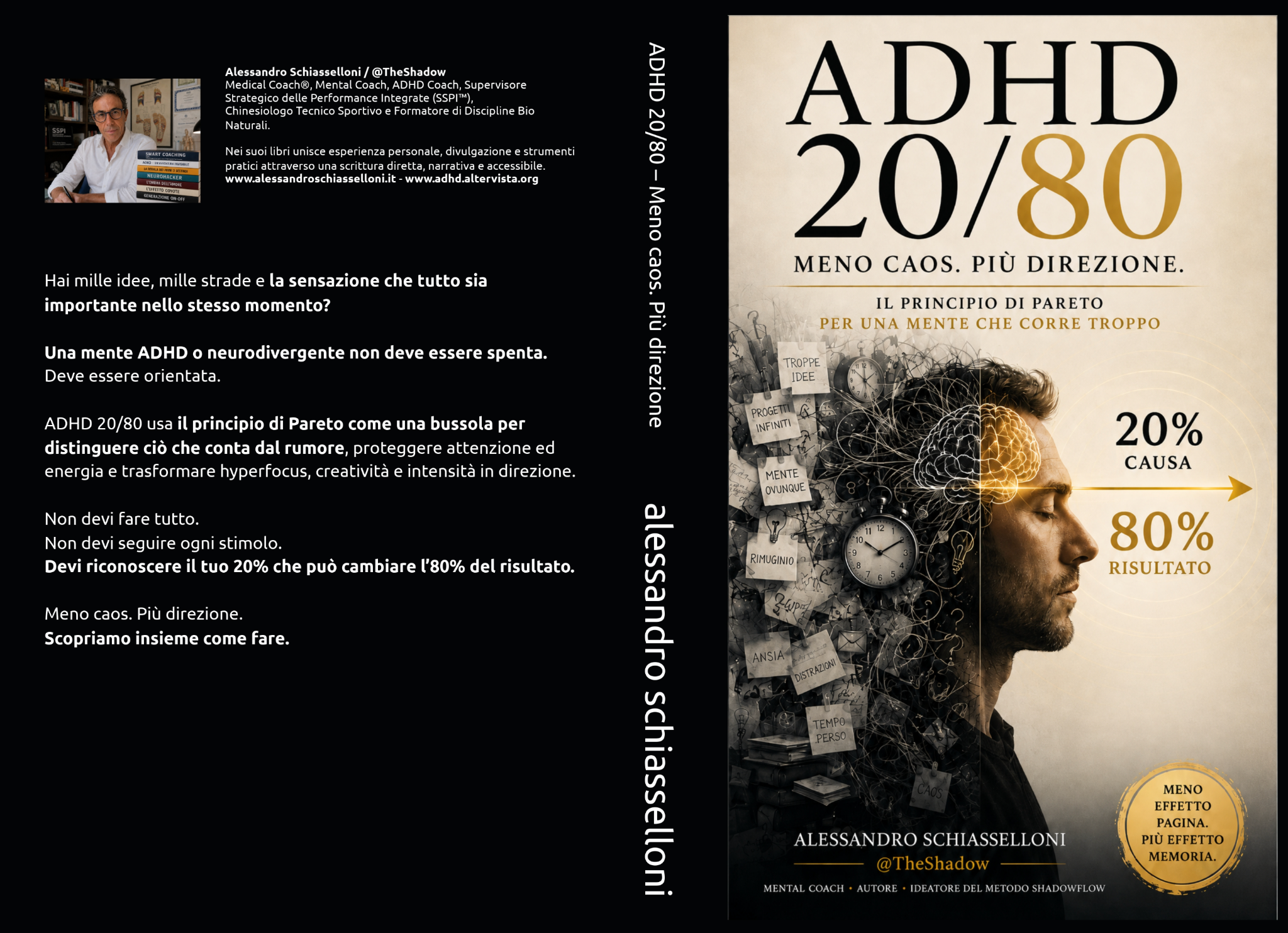 Copertina e retro di ADHD 20/80