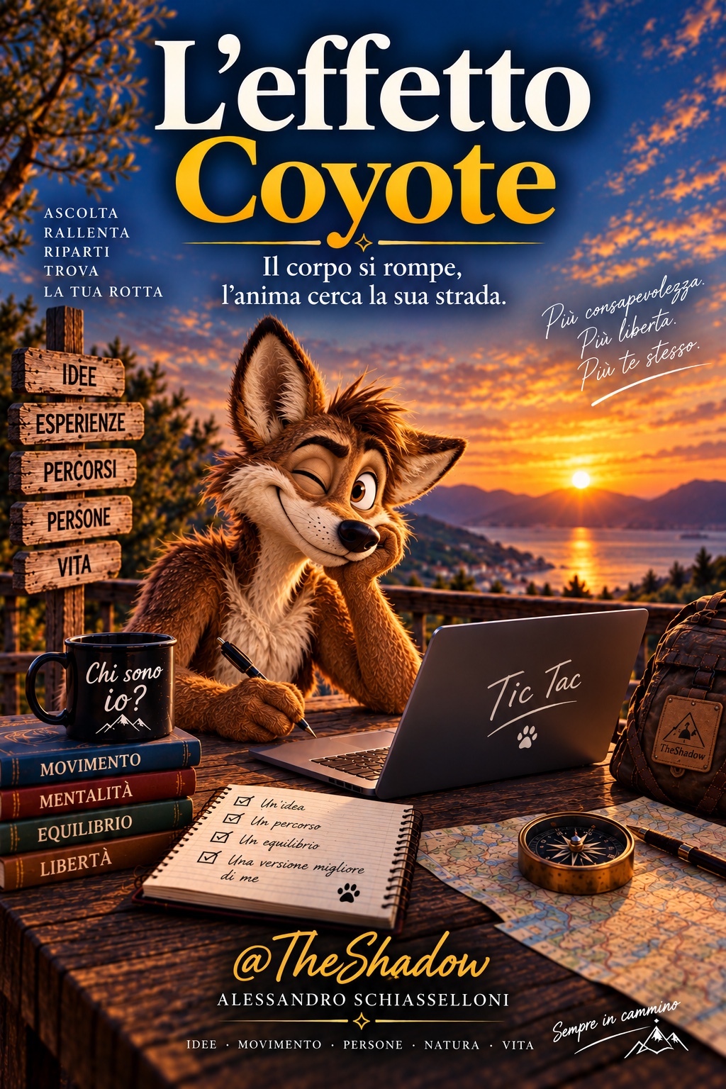 Copertina del libro L’effetto Coyote
